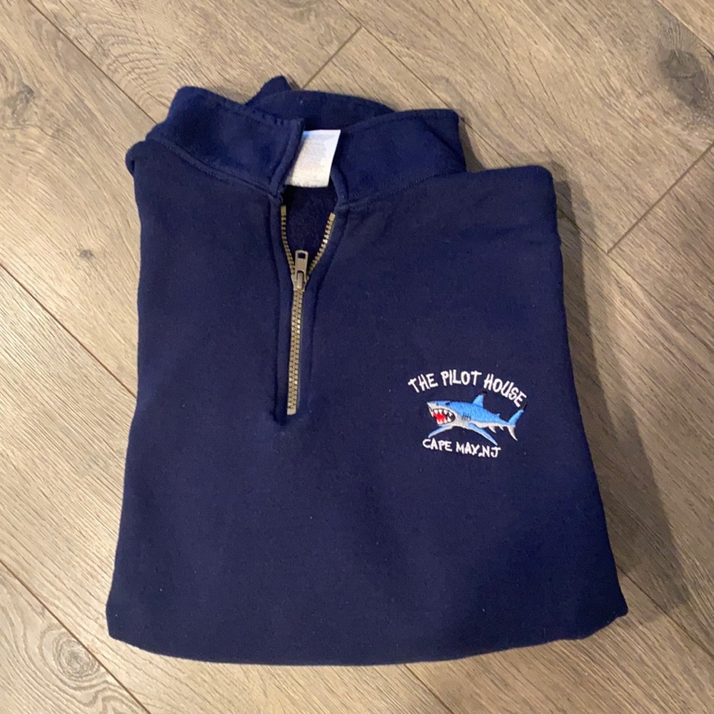 Cape May 3/4 zip sweatshirt